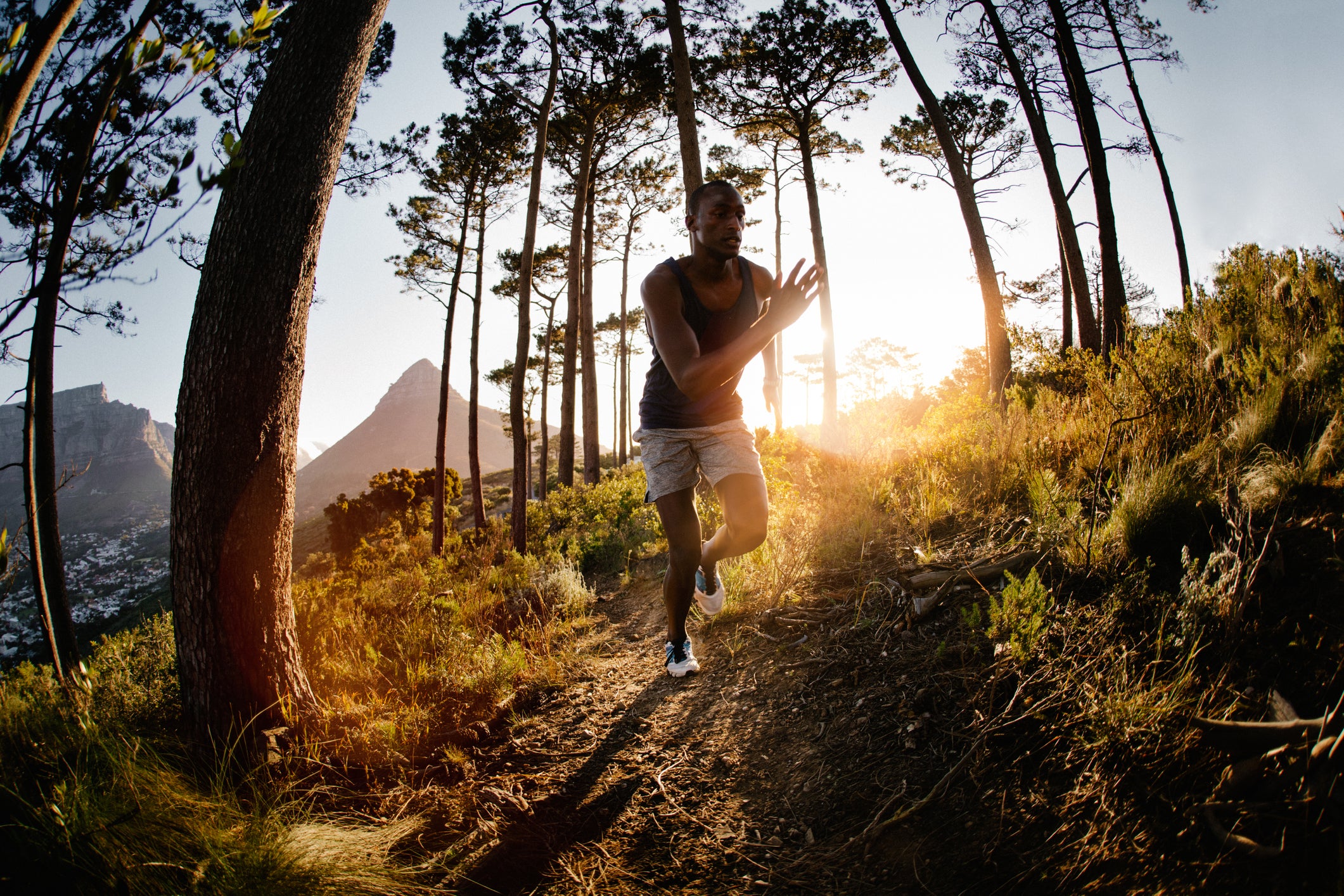 A hot sale trail run