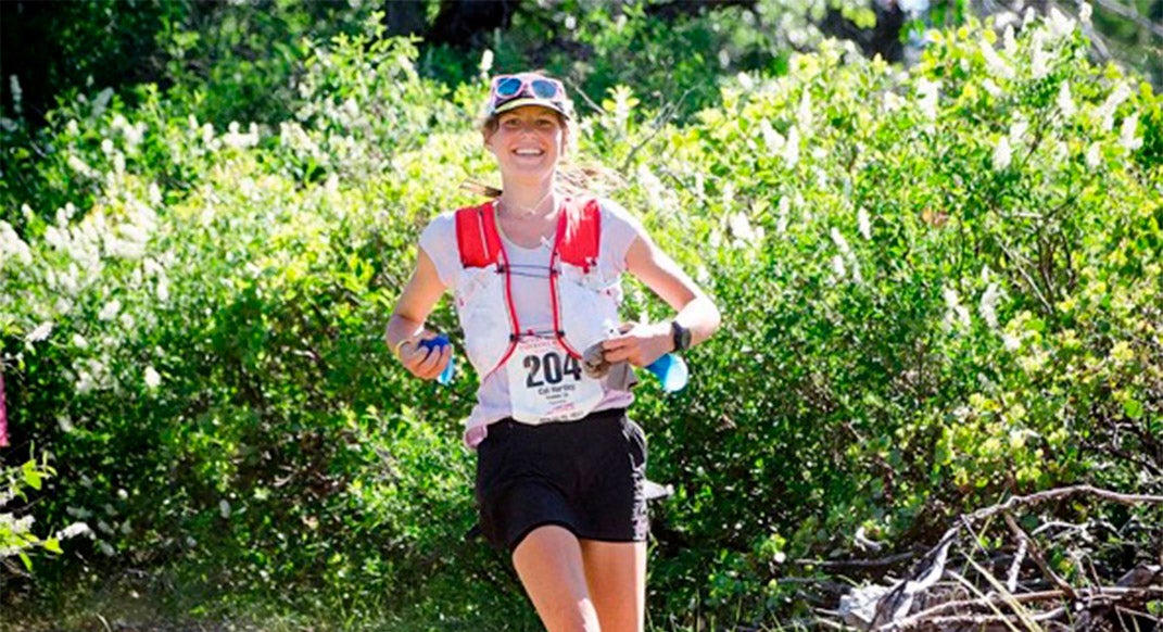 Cat Bradley is known to race with a smile. Photo by Tonya Perme Photography.