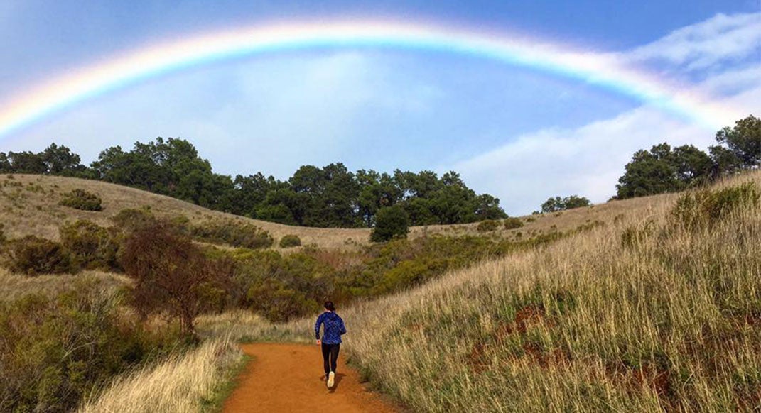 trail running and stress
