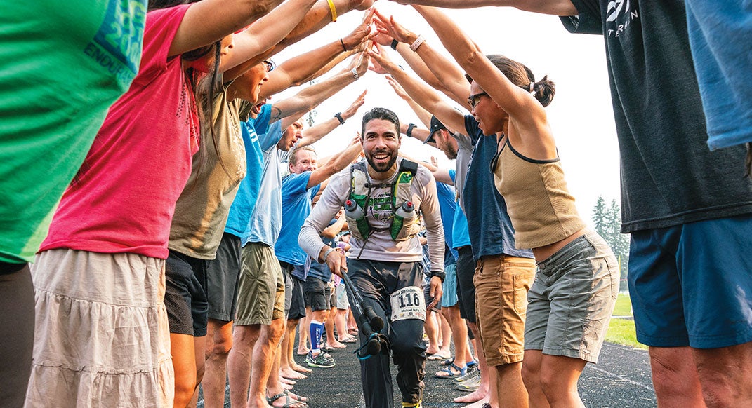 trail running photography