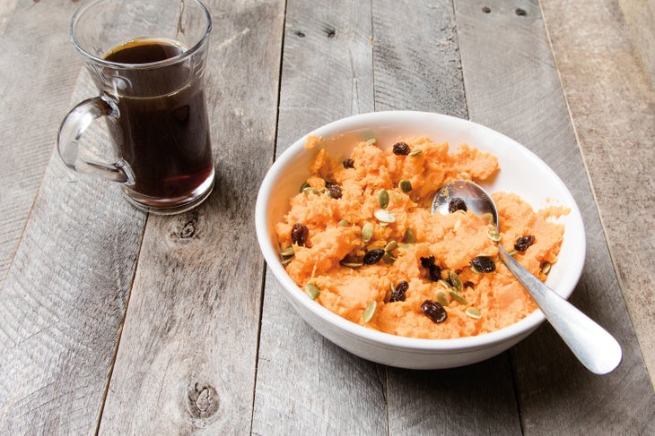 sweet potato apple mash
