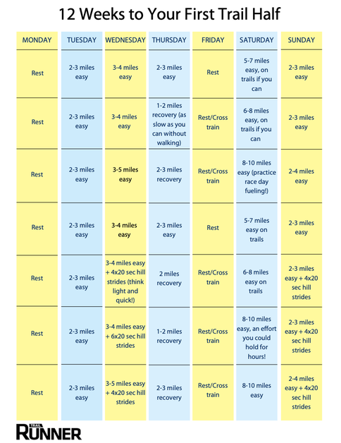 4 Week 10k Training Plan: Running Schedule + PDF