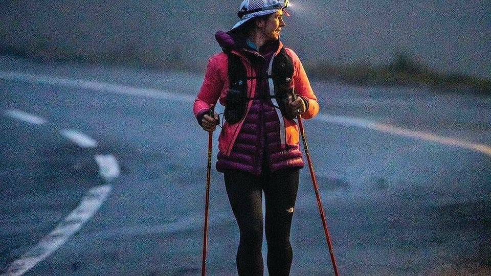 Stephanie Case trail running