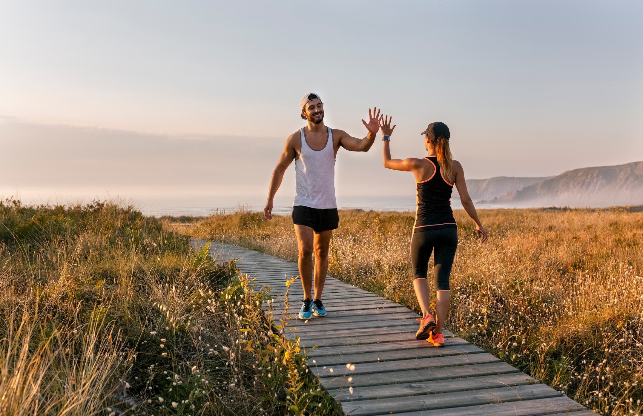 running and relationships