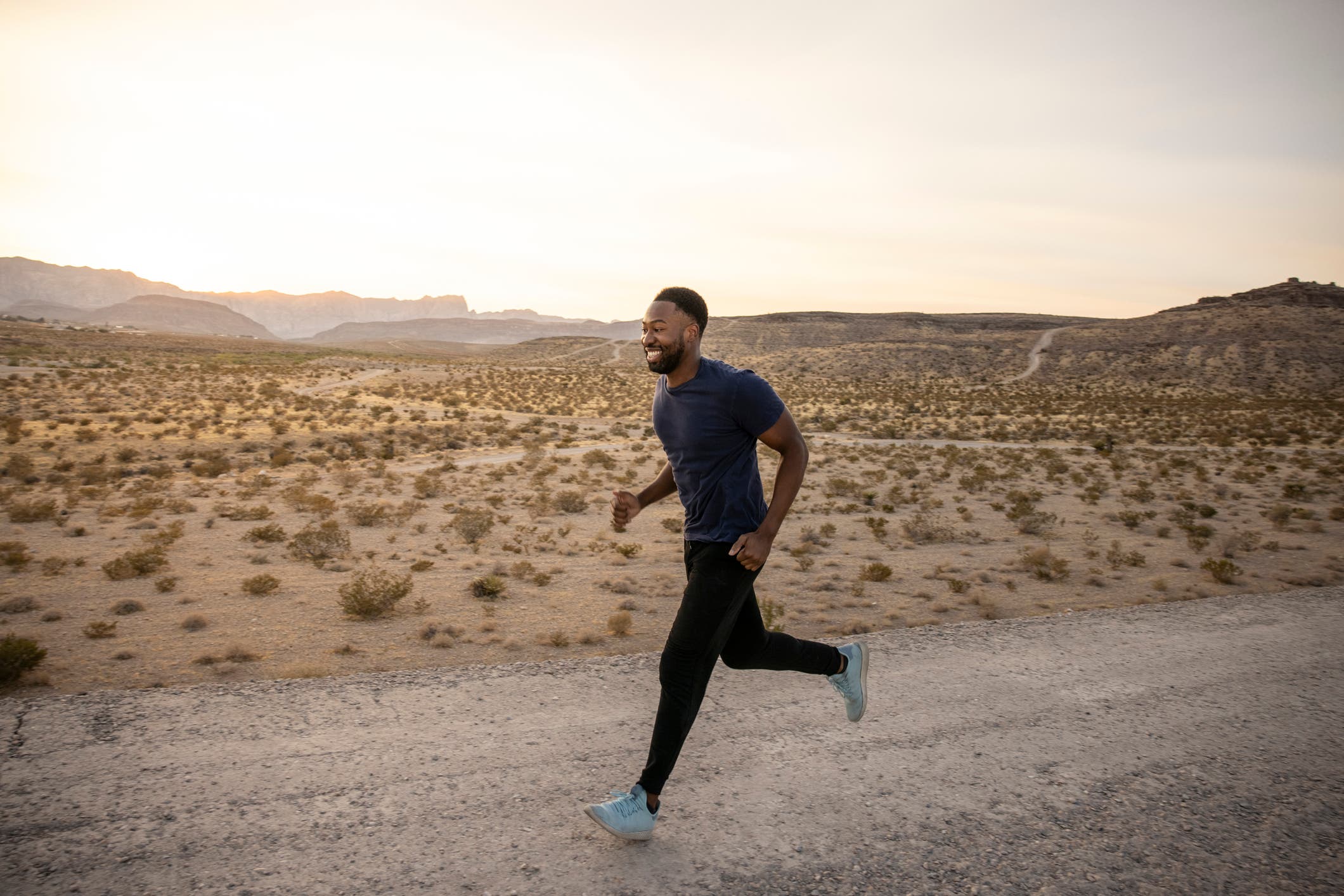 Posivity mental health hormones trail running science