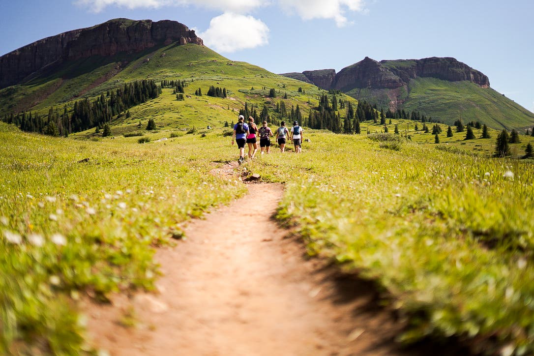 footprints running camp