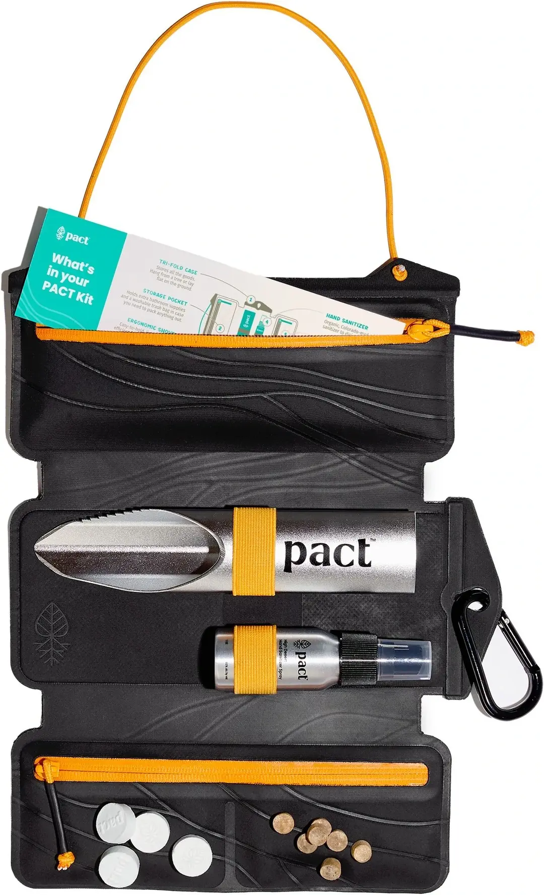 how to poop in the woods