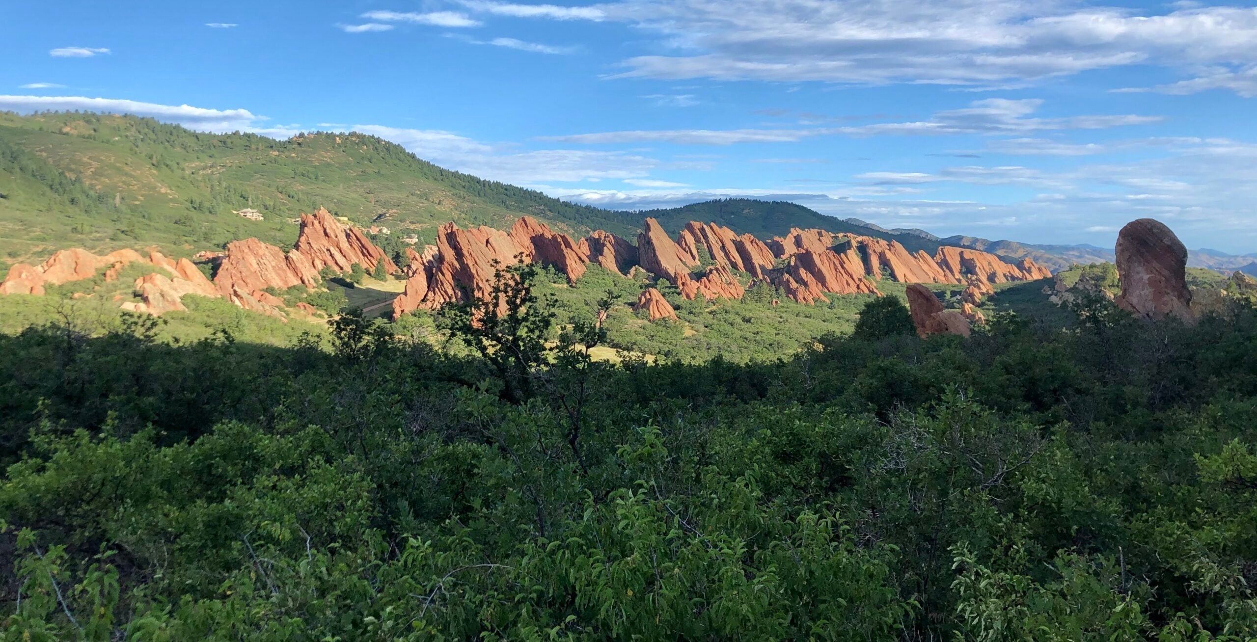 trail running castle rock