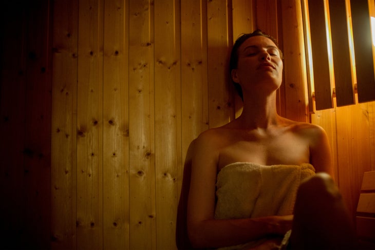 heat training sauna ultra running western states