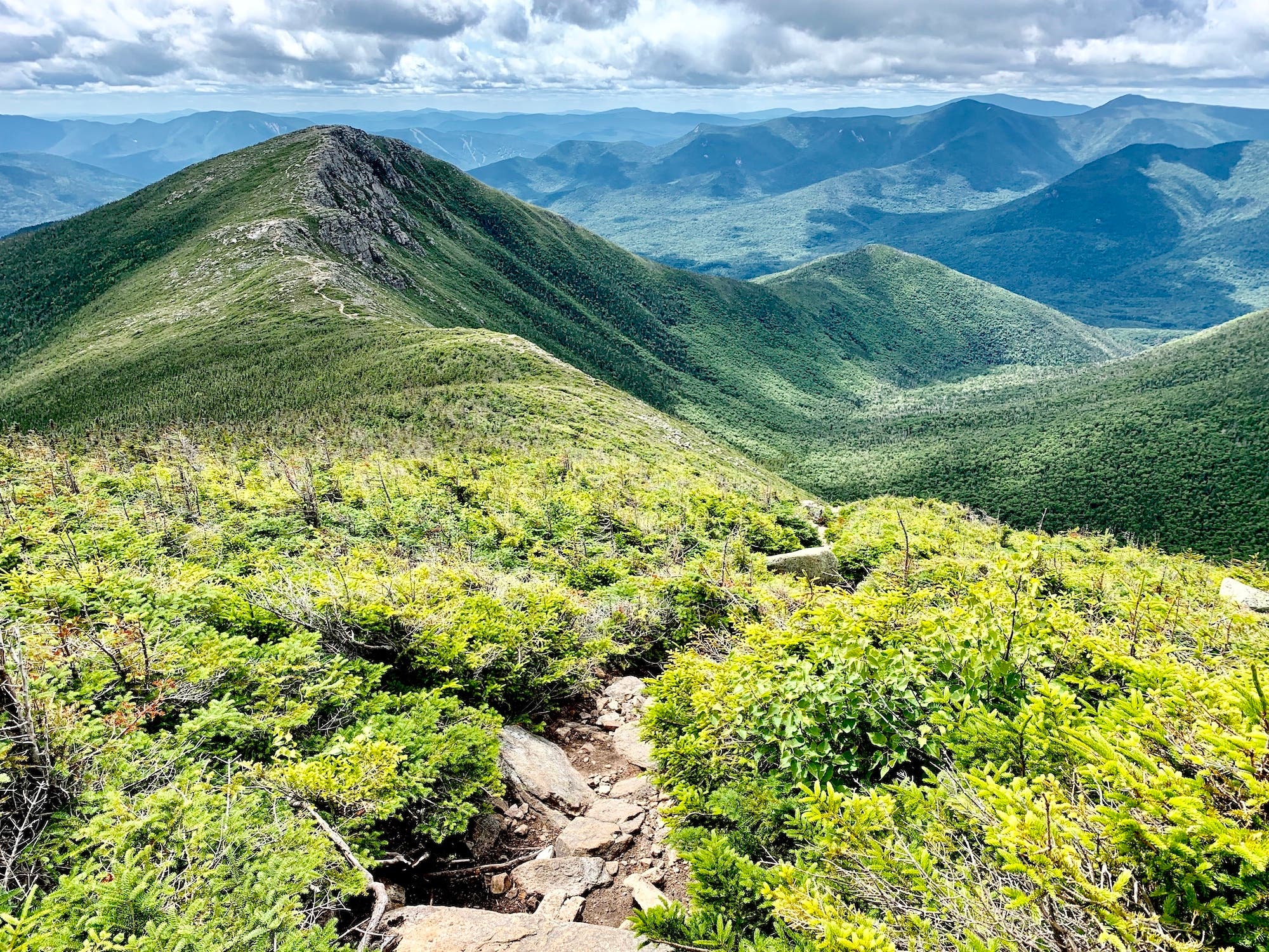 trail running white mountains new hampshire