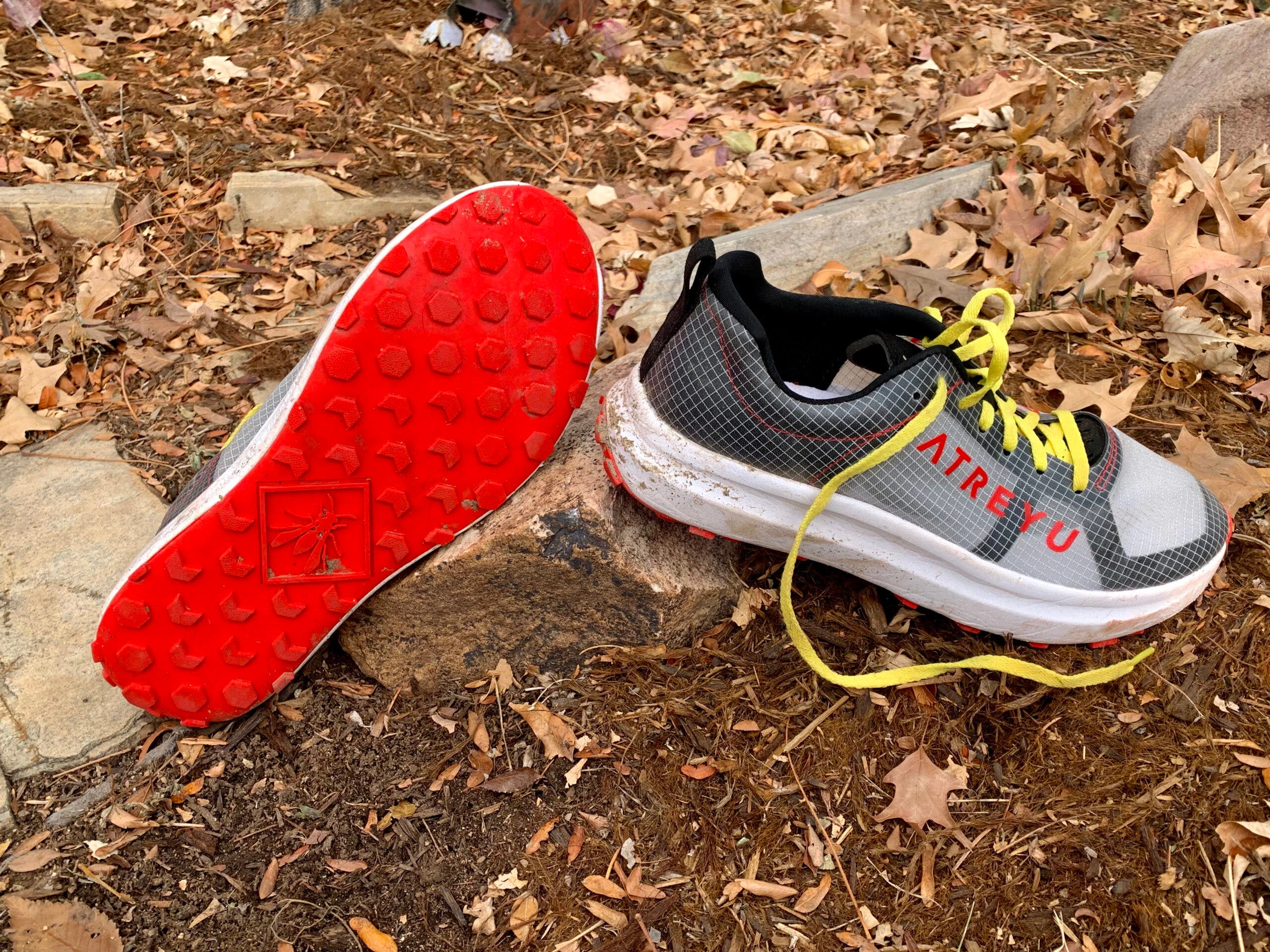 Atreyu Mens 9.5 Womens 11 White Blue The Base Model Running Shoes 1-TM21-9511 Road Trail Run: Atreyu Base Model 3 Review: Small Changes  main image 3