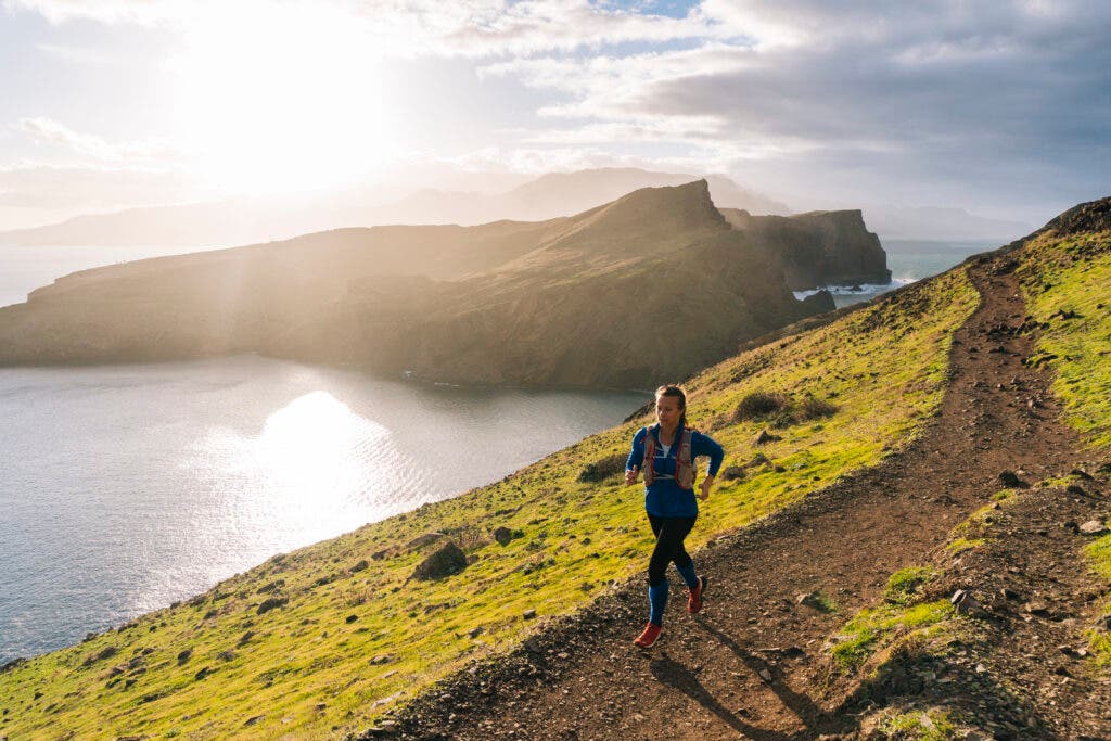 trail running strides speed