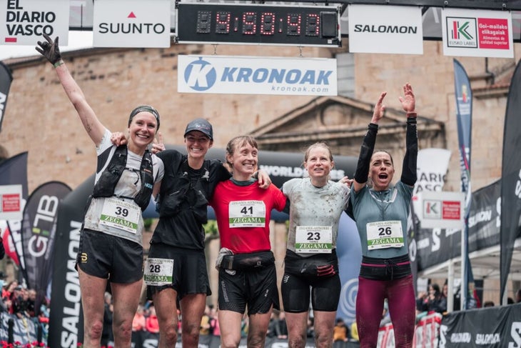 Top 5 women finishers