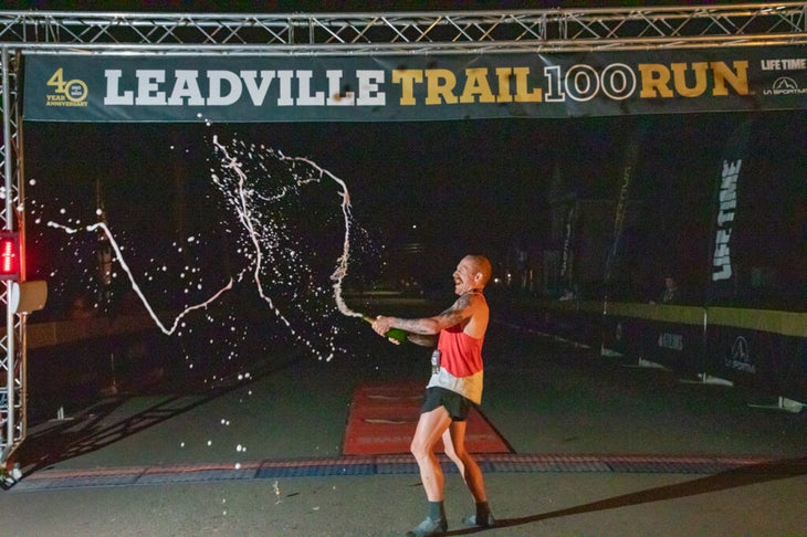 Leadville 100 winner JP Giblin