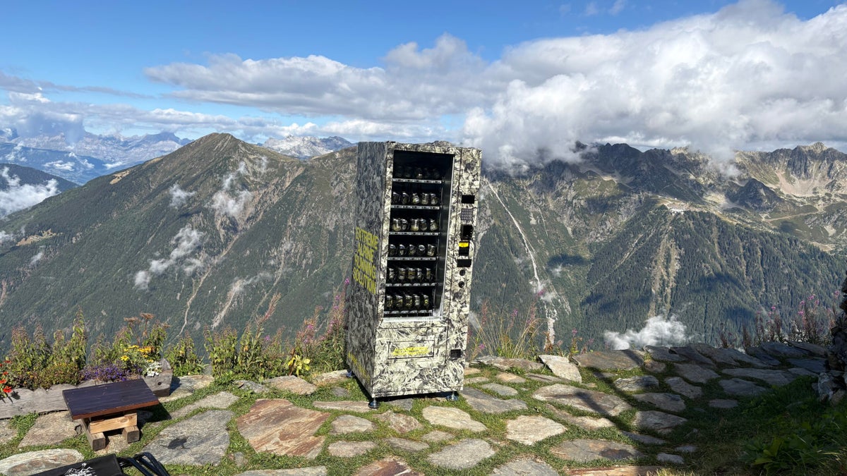 A Vending Machine Has Stolen My Baby in Chamonix
