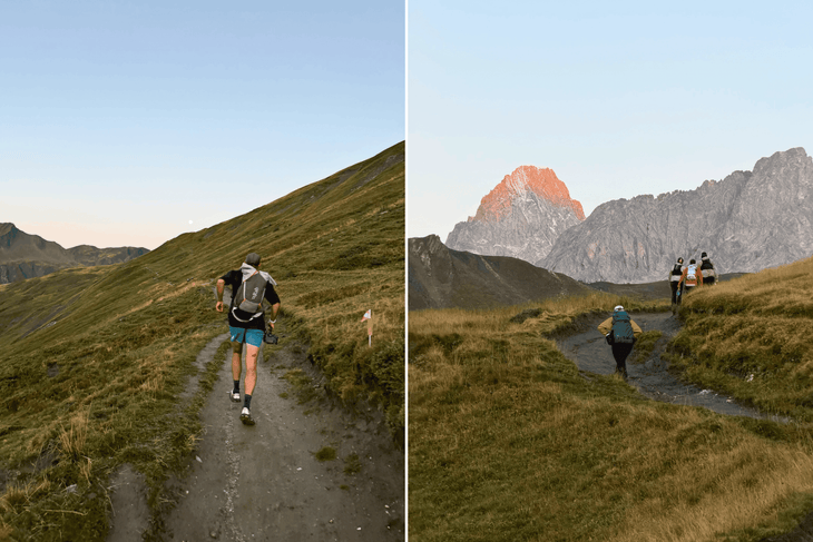 2026 UTMB BTS: Andy Cochrane and mountains