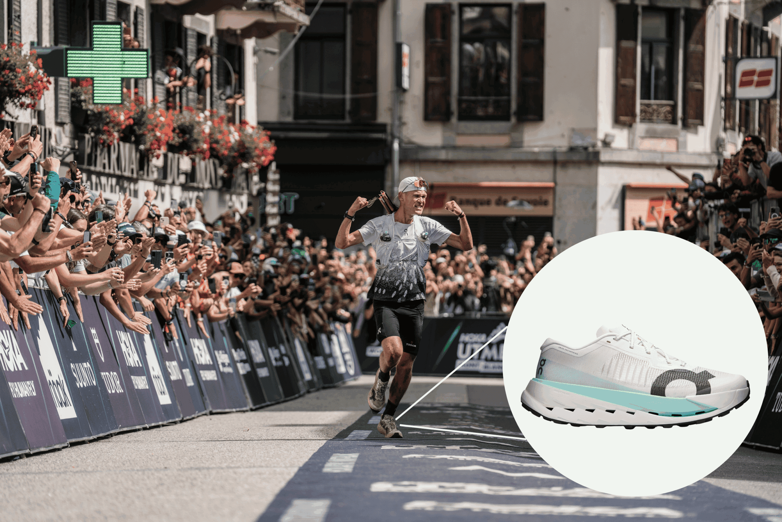 Baptiste Chassagne wore the On Cloudultra Pro en route to his second runner-up finish.