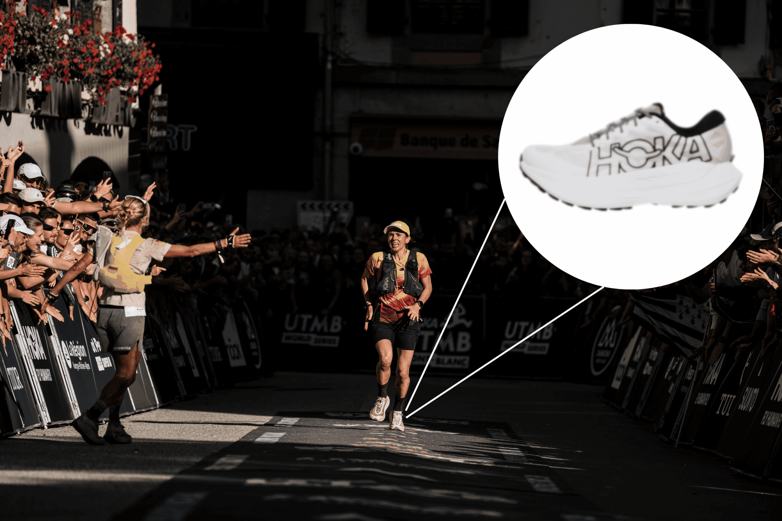 Emily Schmitz wore the only proto on the podium.