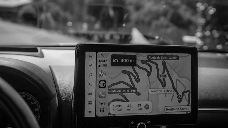 Covering the TDS race.